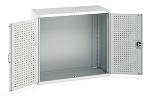 Cubio Bott Cupboards to add Drawers, Shelves, CNC, Perfo or Louvre Storage Cubio Cupboard Perfo Doors 1300W x 650D x 1200mmH